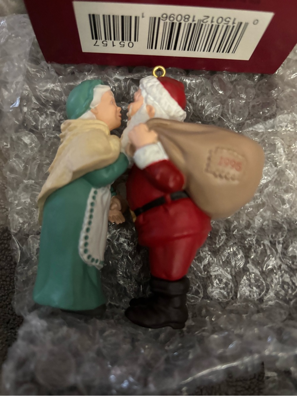 Hallmark Ornament “Christmas Eve Kiss” 1995